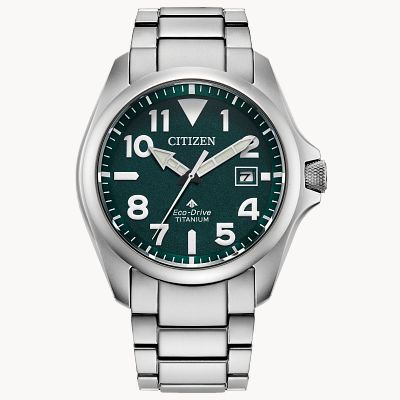 Citizen eco drive titanium solar sale